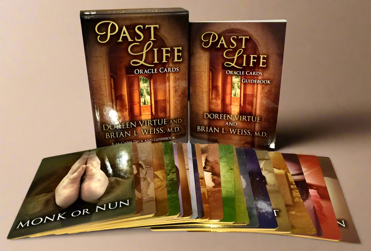 Past Life Oracle Cards - Opened Box