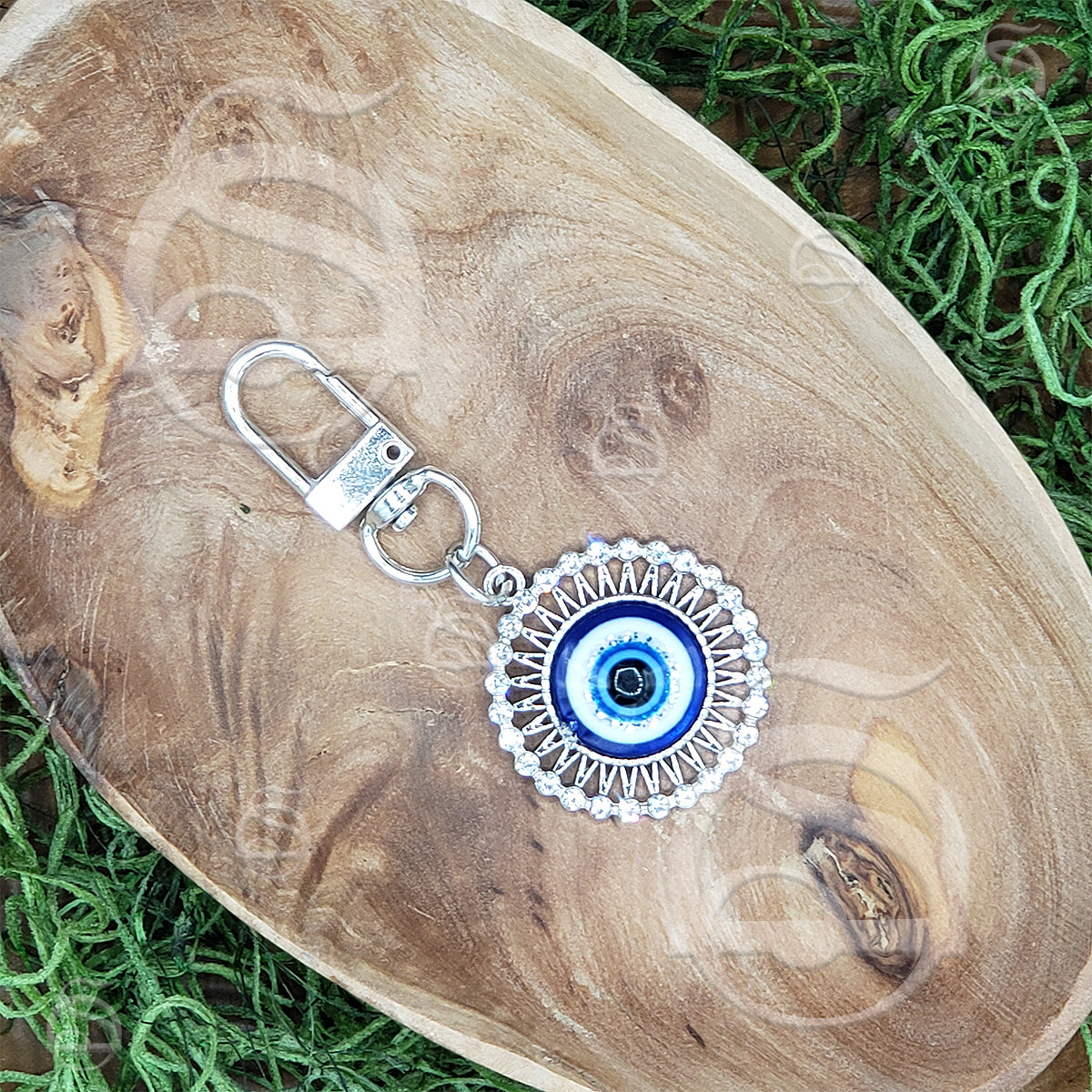 Charm - Evil Eye Sun Silver