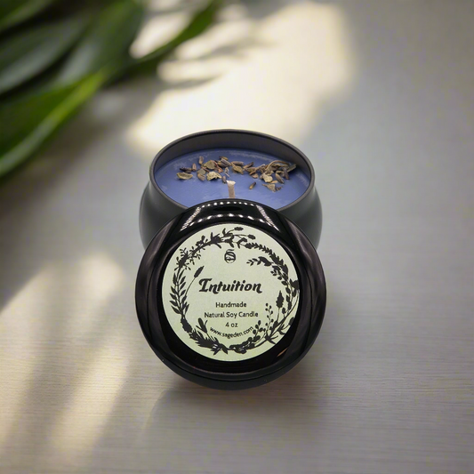 Intuition Soy Candle Handmade by Sage Den