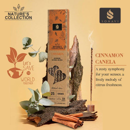 Sonavi Cinnamon - All Natural Incense