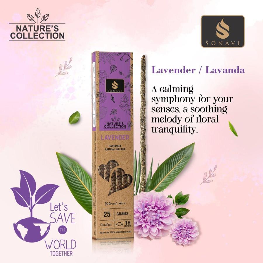 Sonavi Lavender - All Natural Incense