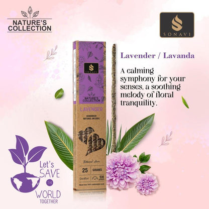 Sonavi Lavender - All Natural Incense