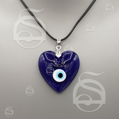 Glass Evil Eye Necklaces