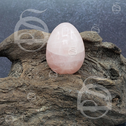 Quartz, Rose - Egg 1.5"