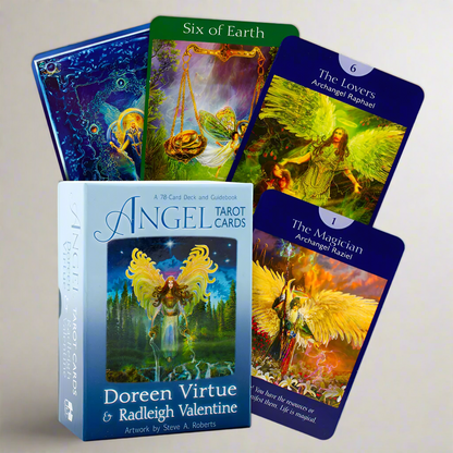 Angel Tarot Cards: A 78-Card Deck and Guidebook
