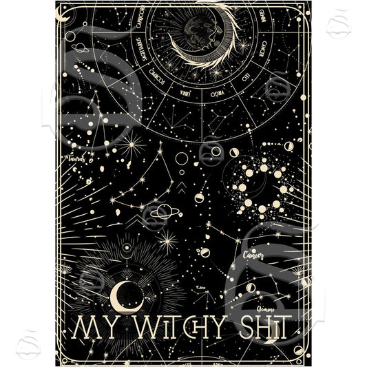 Journal - My Witchy Shit (Paperback)