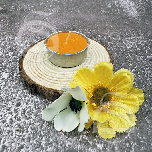 Tealight Candles - Unscented Orange