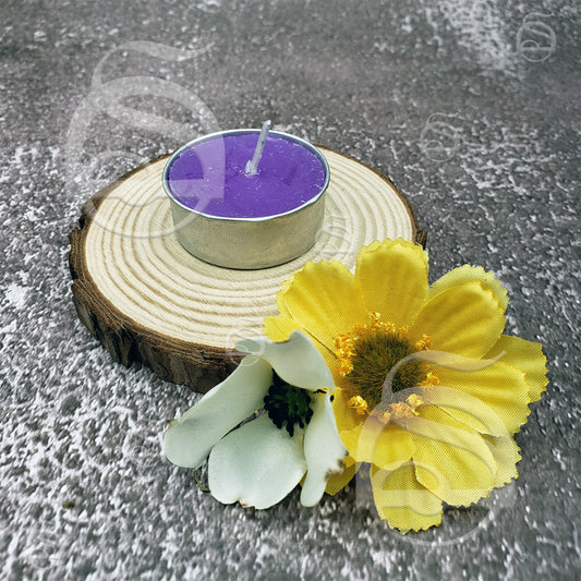 Tealight Candles - Unscented Purple