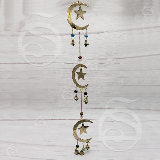 3 Moons & Stars Windchime