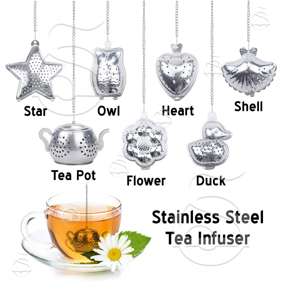 Stainless Steel Tea Infuser – Sage Den
