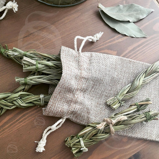Sweetgrass Braid, Wildcrafted - Small